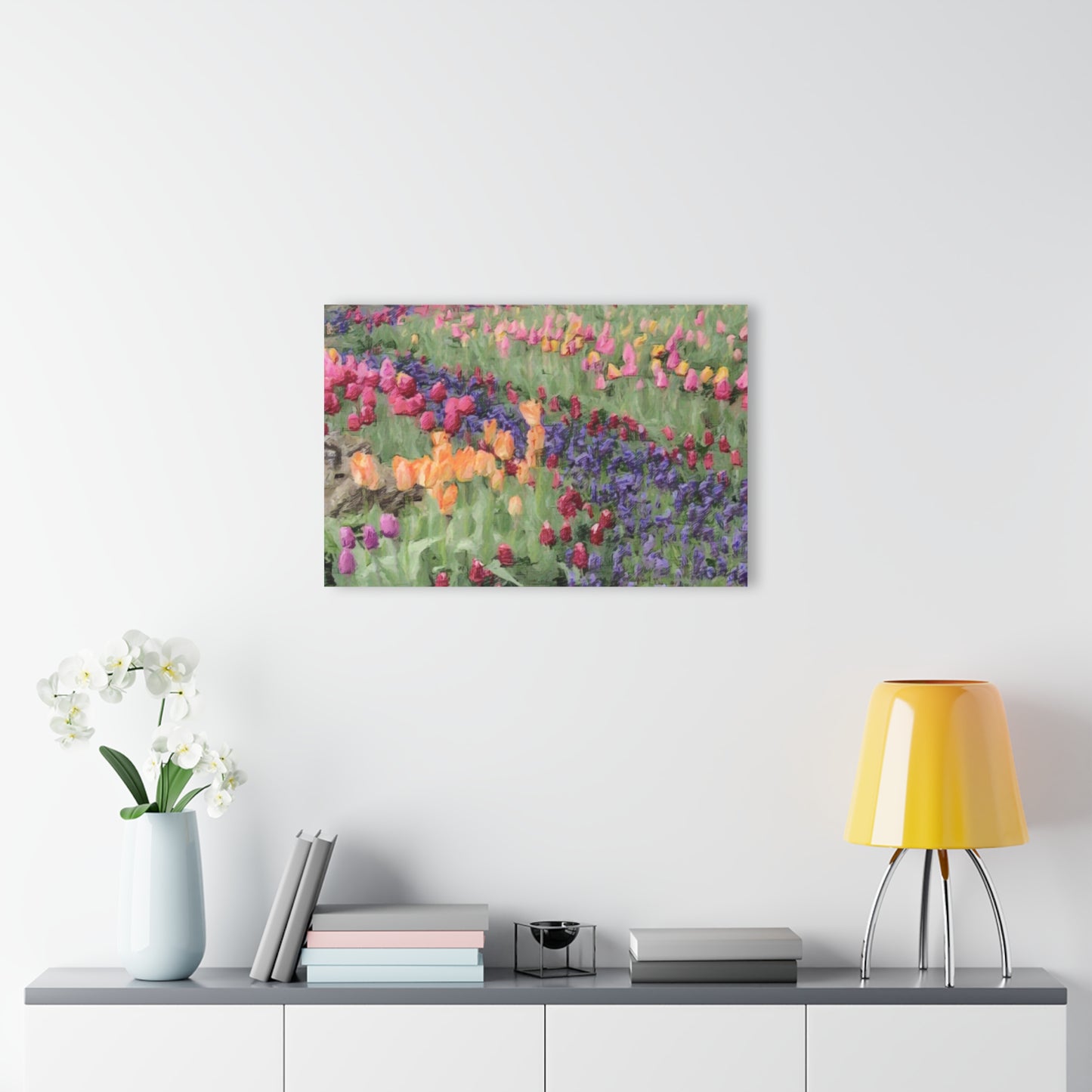 Acrylic Prints (French Cleat Hanging) ... Skagit Valley Tulips ... Skagit Valley, Washington ... Family Archives ... Original Works ... Circa 1980's ...