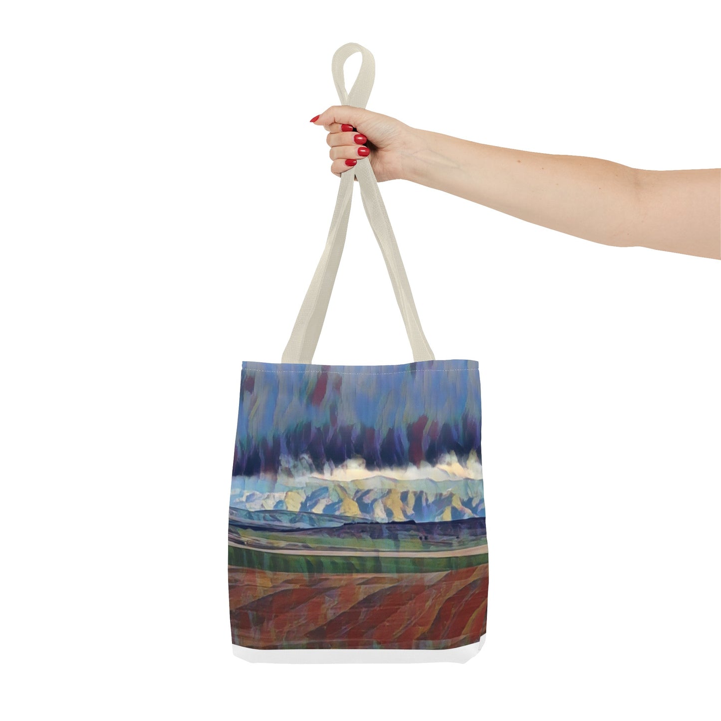Tote Bag (AOP) ... On-The-Prairie .. "The Storm Is Brewing" ... Central Idaho: November 2023 ... Original Works ...