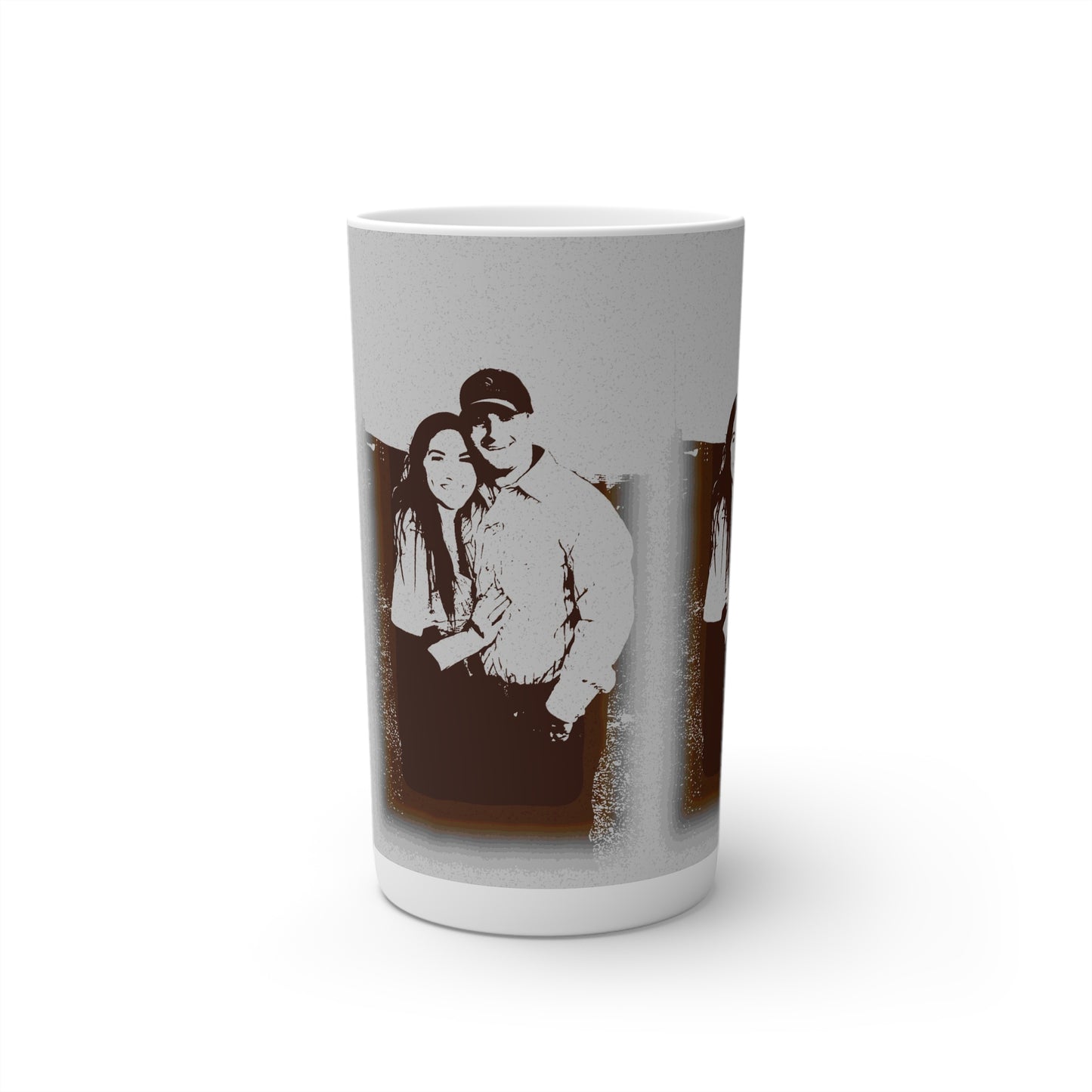 Conical Coffee Mugs (3oz, 8oz, 12oz) ... "The Best Of Friends" ... Original Works ... December 2023 ... Central Idaho, USA.