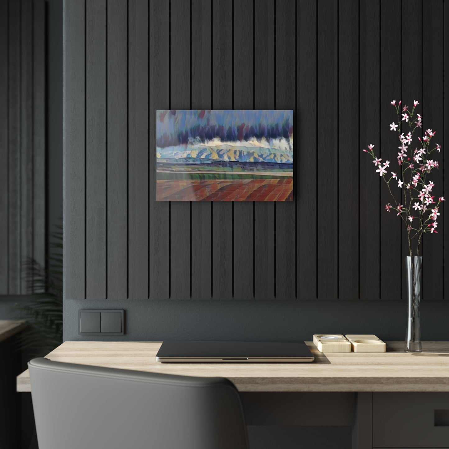 Acrylic Prints ... On-The-Prairie .. "The Storm Is Brewing" ... Central Idaho: November 2023 ... Original Works ...