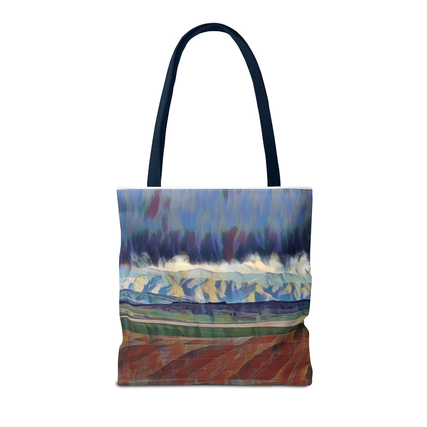 Tote Bag (AOP) ... On-The-Prairie .. "The Storm Is Brewing" ... Central Idaho: November 2023 ... Original Works ...
