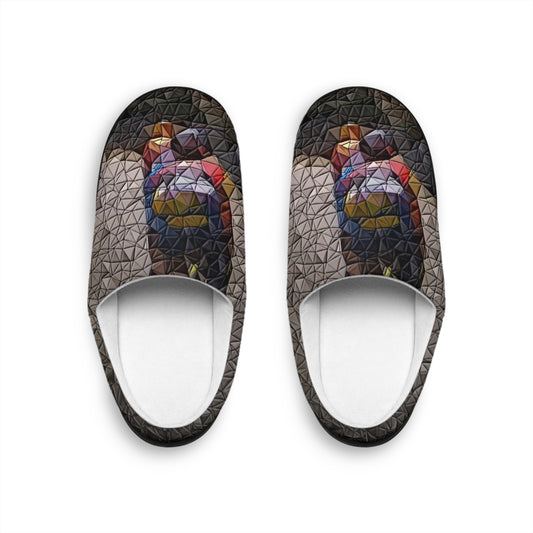 Men's Indoor Slippers ... TDF: Tour-de-France: Stage_2 ... En-Italia ... (Italian-Alps)... Col-de-Turini ... Original Works ... July 2024 ...