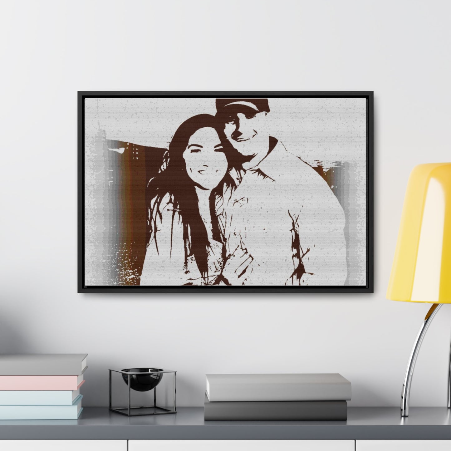 Gallery Canvas Wraps, Horizontal Frame ... "The Best Of Friends" ... Original Works ... December 2023 ... Central Idaho, USA.