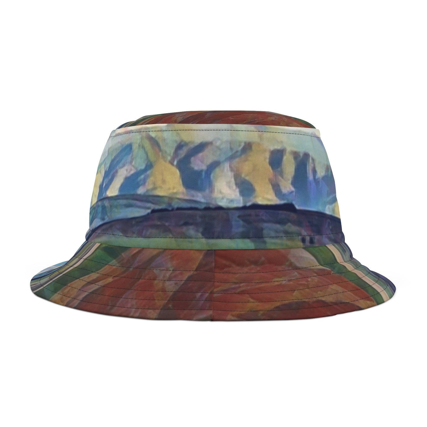Bucket Hat (AOP) ...  On-The-Prairie .. "The Storm Is Brewing" ... Central Idaho: November 2023 ... Original Works ...