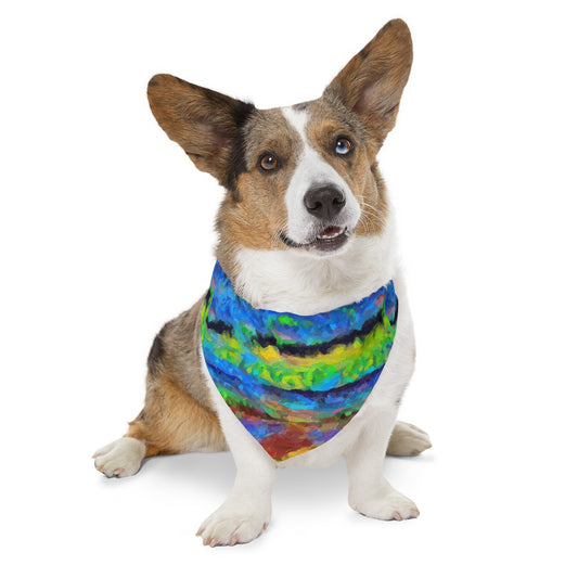 Pet Bandana Collar ... On-The-Prairie .. "The Storm Is Brewing" ... Central Idaho: November 2023 ... Original Works  ...