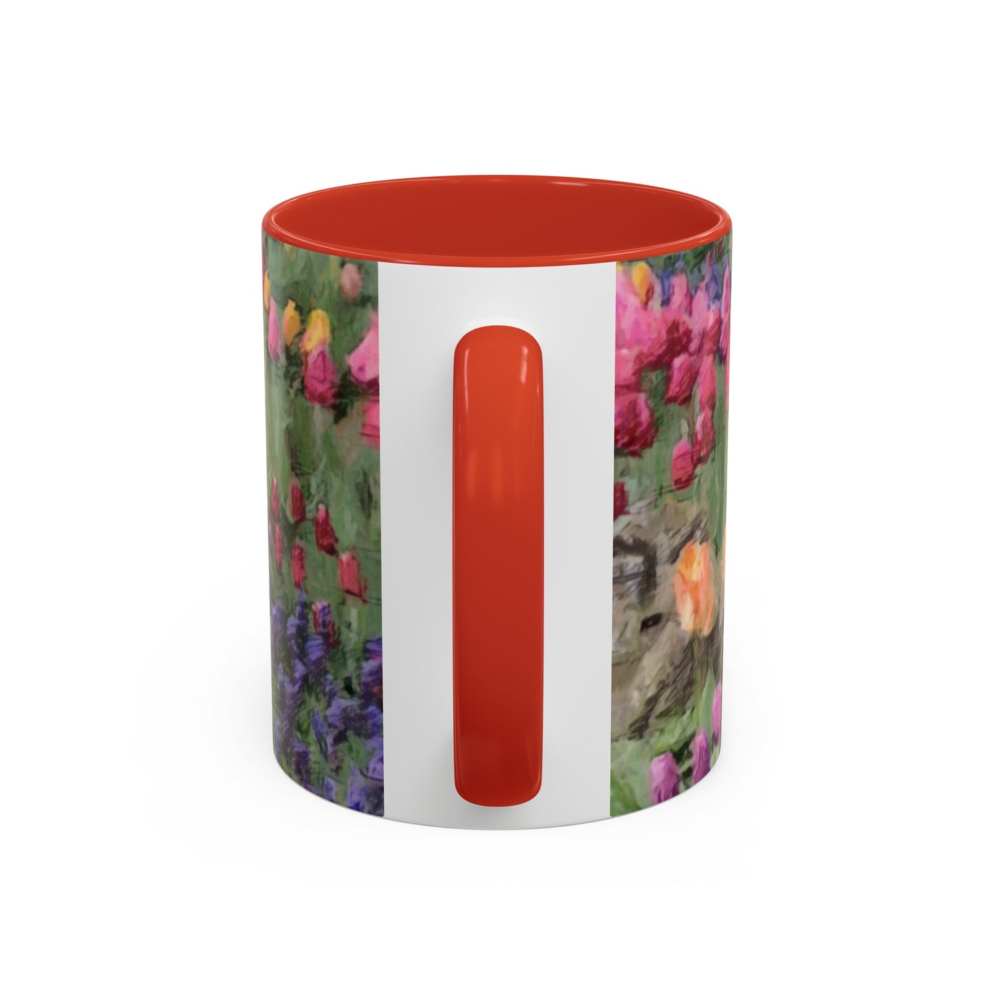 Accent Coffee Mug (11, 15oz) ... Skagit Valley Tulips ... Skagit Valley, Washington ... Family Archives ... Original Works ... Circa 1980's ...