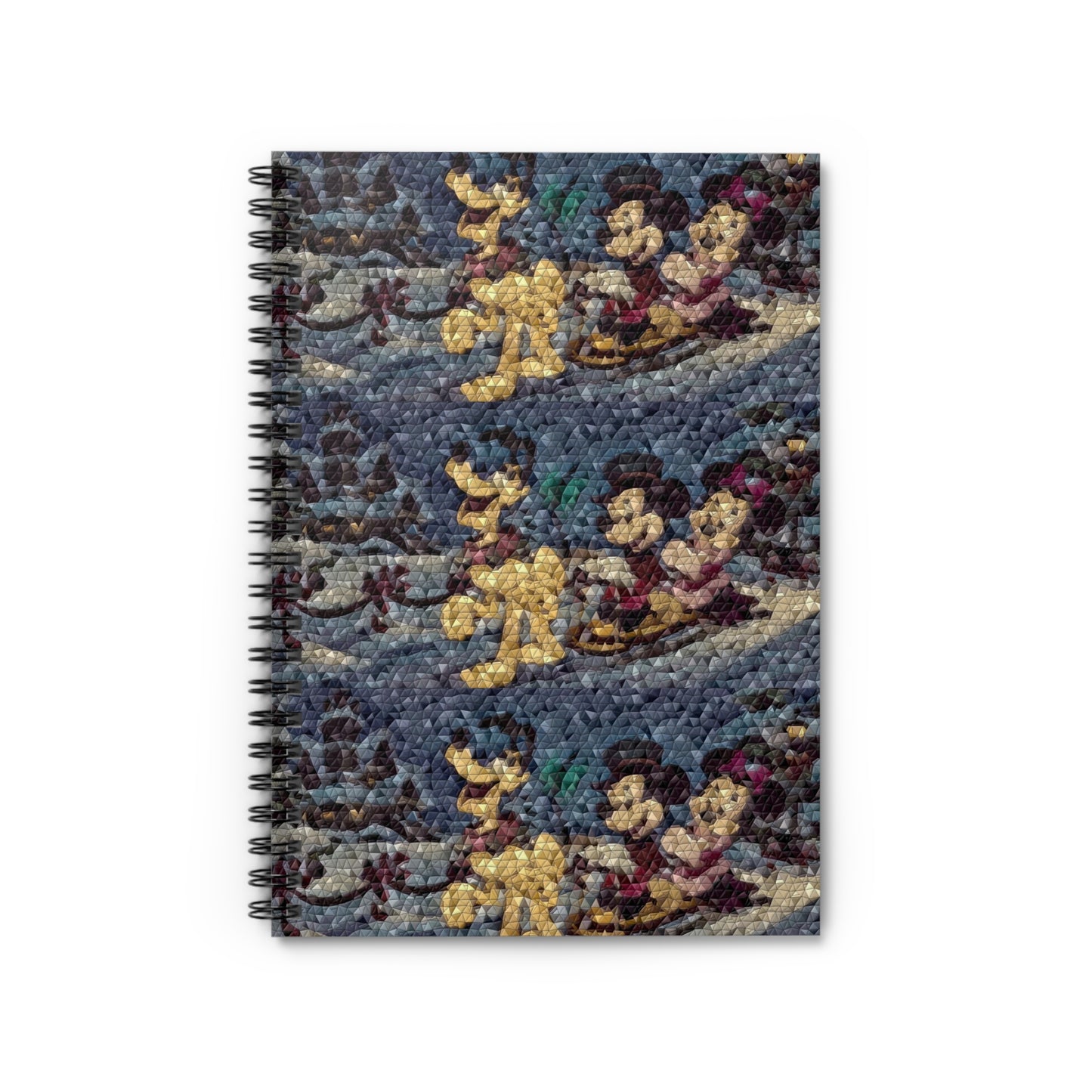 Spiral Notebook - Ruled Line ... Mickey_N_Minnie Mouse & Pluto ... "A Winter Sleigh Ride" ... Original Works. Winter 2023 ...