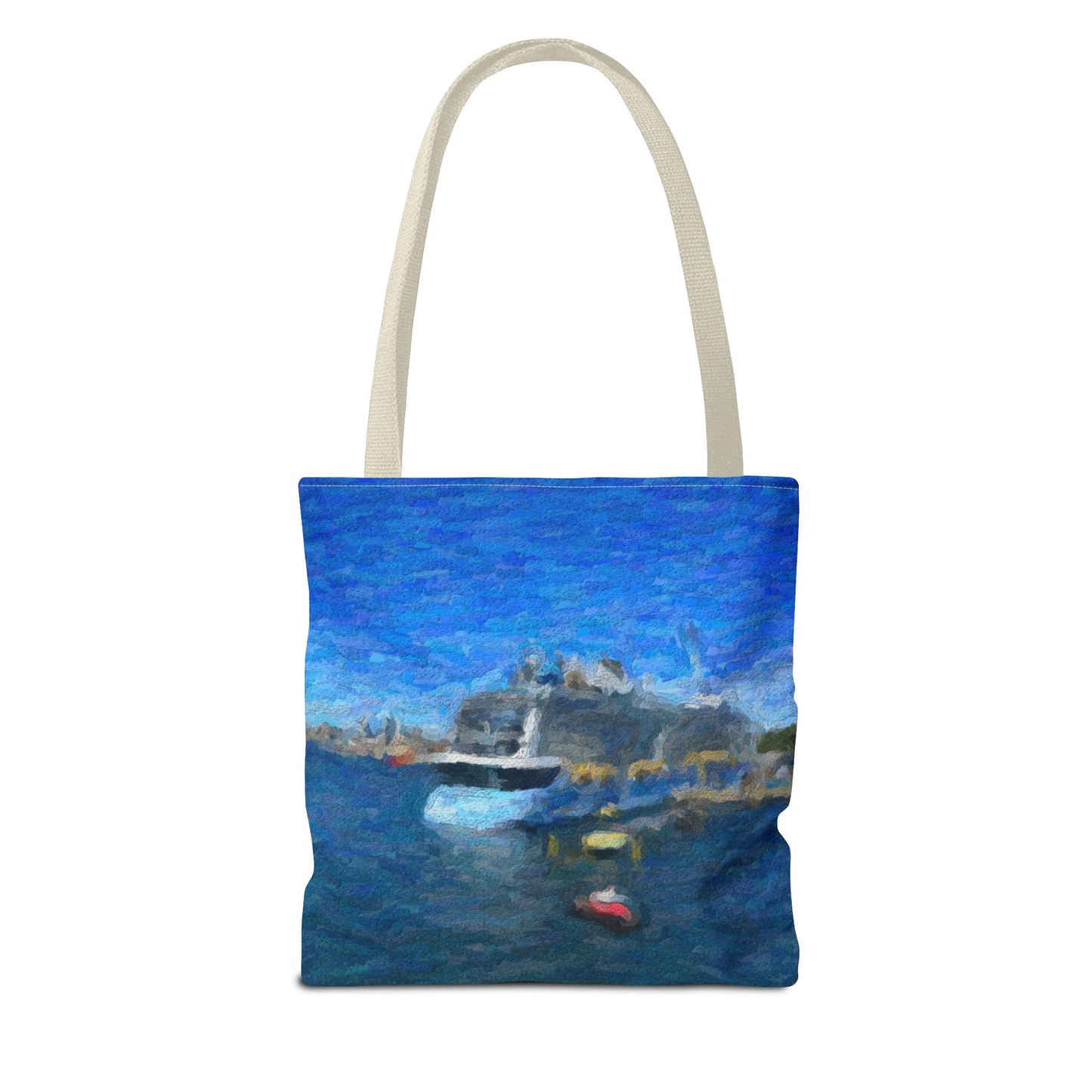 Tote Bag (AOP) ... Into Vancouver Harbor We Arrive: Celebrity Edge-Cruise ... Vancouver, British Columbia ... June 2024 ... Original Works