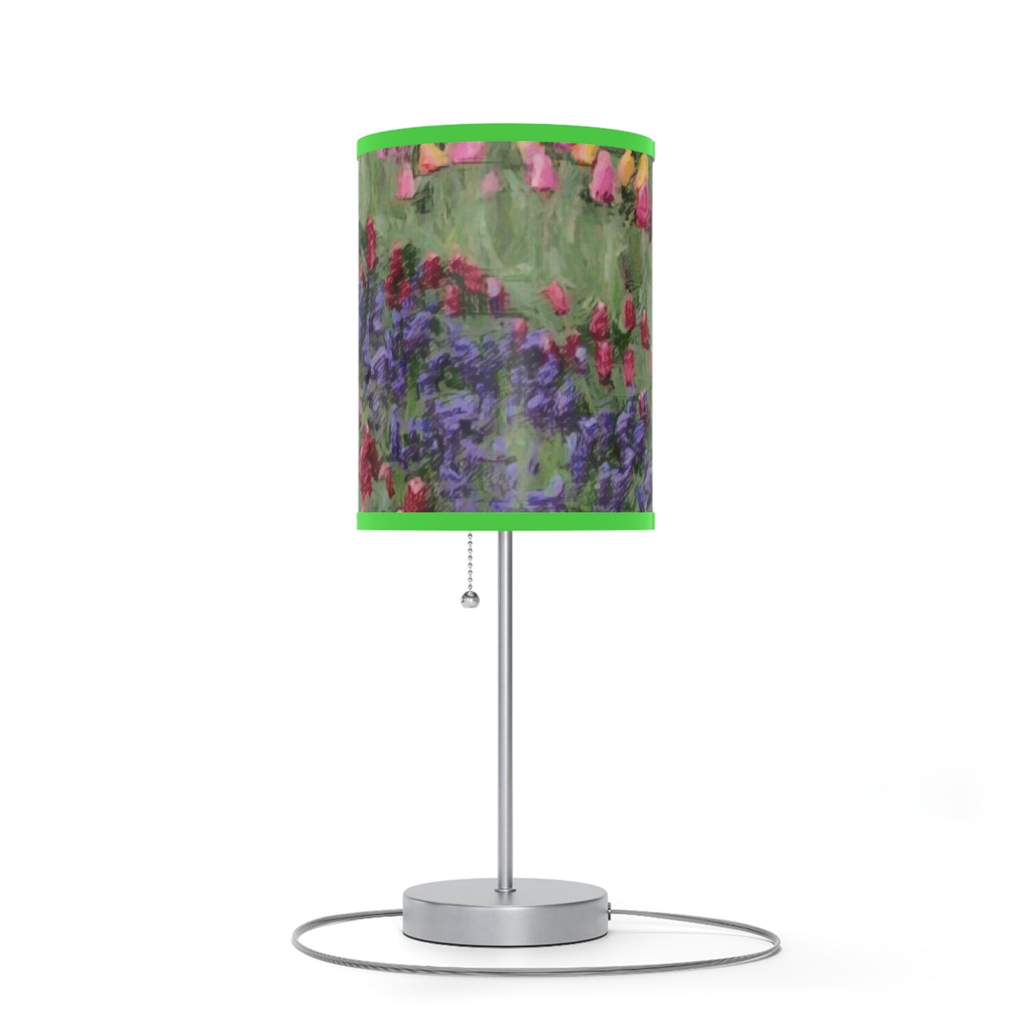 Lamp on a Stand, US|CA plug ... Skagit Valley Tulips ... Skagit Valley, Washington ... Family Archives ... Original Works ... Circa 1980's ...