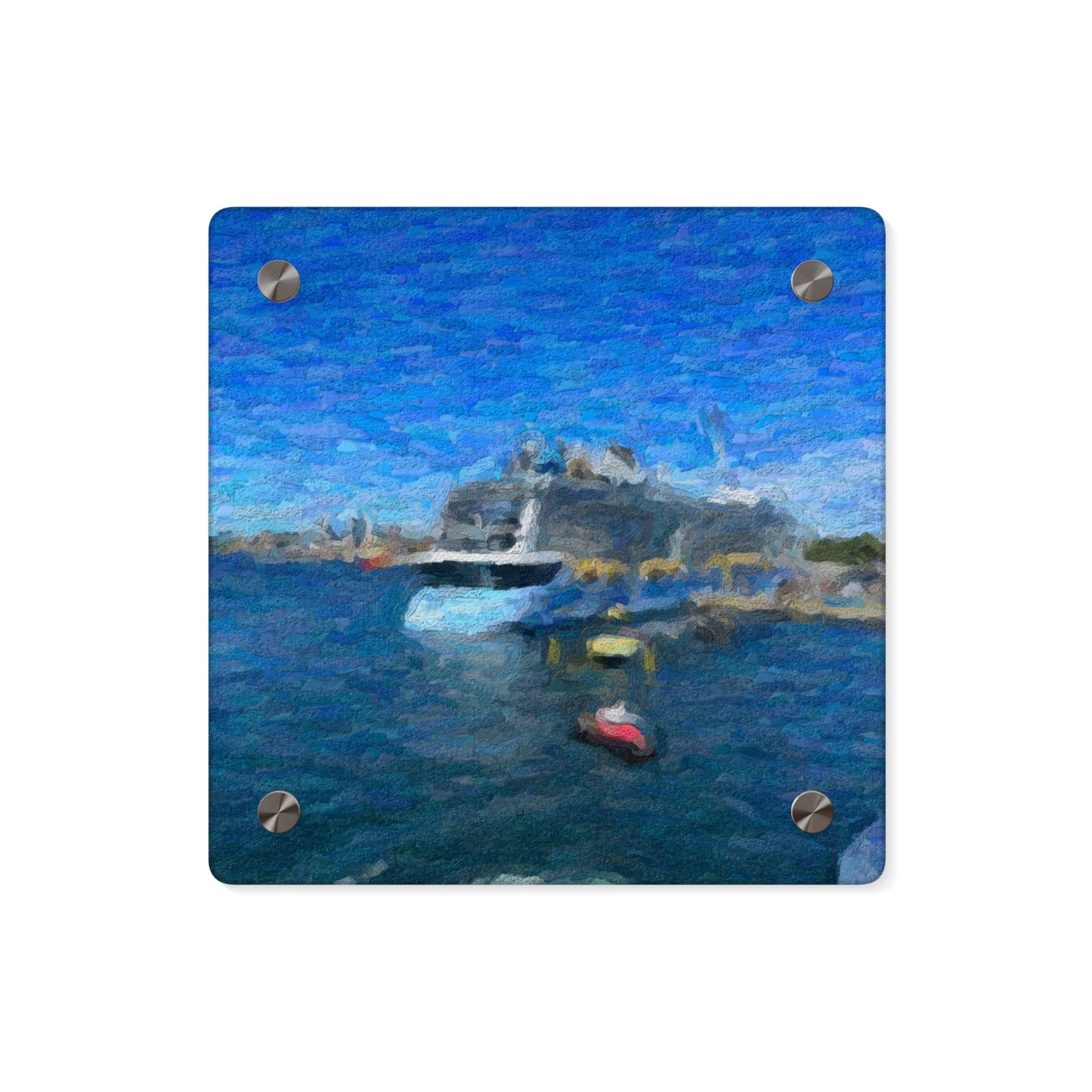 Acrylic Wall Art Panels... Into Vancouver Harbor We Arrive: Celebrity Edge-Cruise ... Vancouver, British Columbia ... June 2024 ... Original Works
