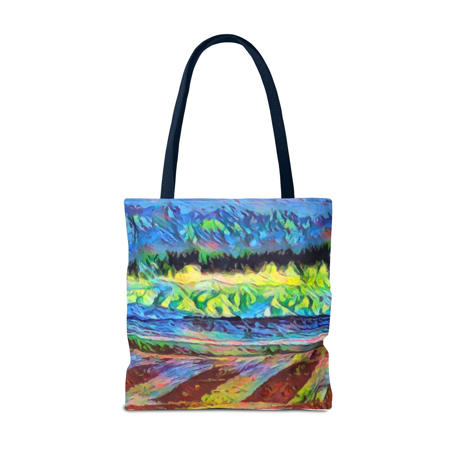 Tote Bag (AOP) ... On-The-Prairie .. "The Storm Is Brewing" ... Central Idaho: November 2023 ... Original Works ...