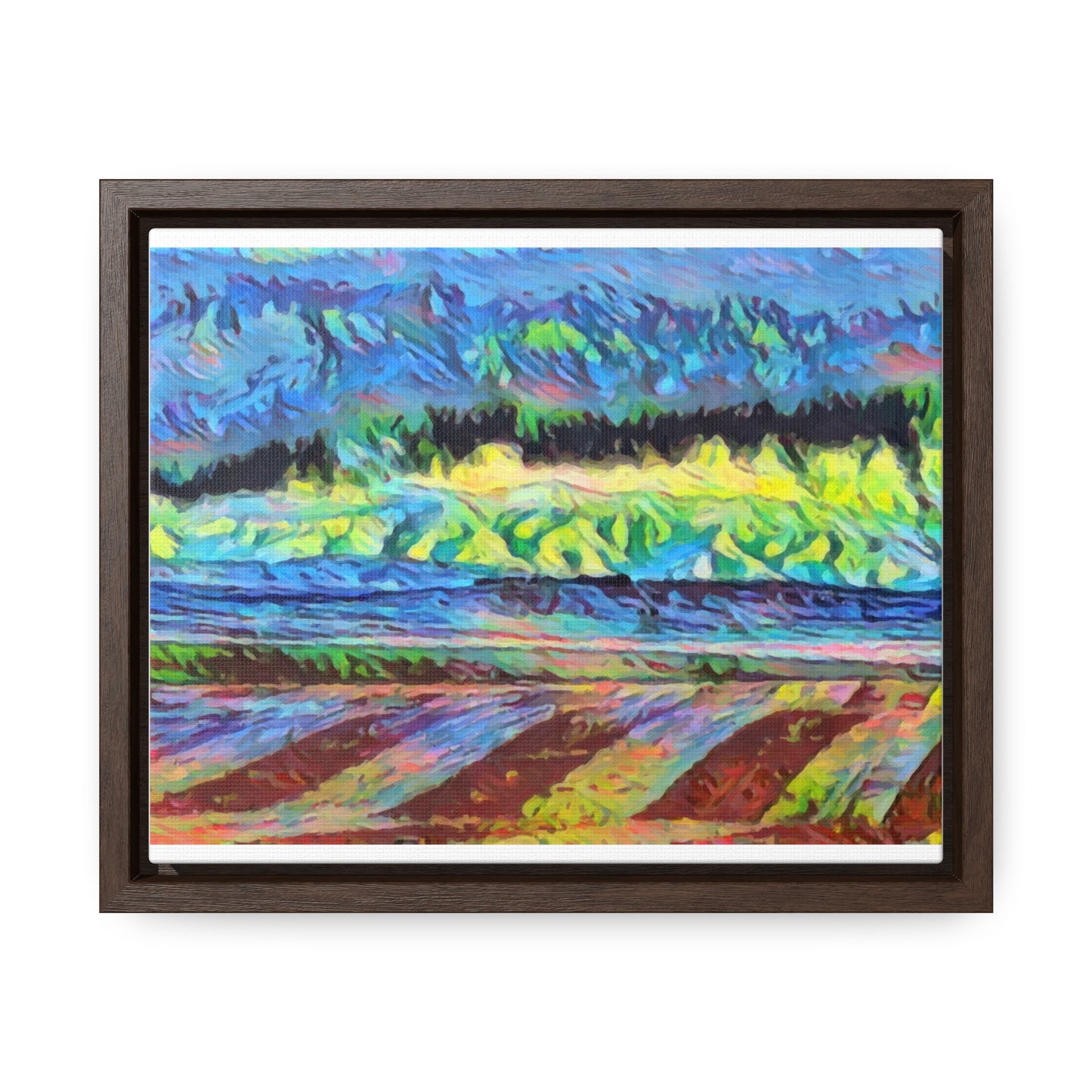 Gallery Canvas Wraps, Horizontal Frame ... On-The-Prairie .. "The Storm Is Brewing" ... Central Idaho: November 2023 ... Original Works ...