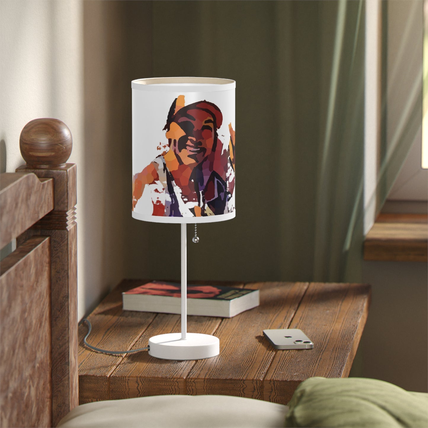 Lamp on a Stand, US|CA plug ... "The Best Of Friends" ... Original Works ... December 2023 ... Central Idaho, USA.