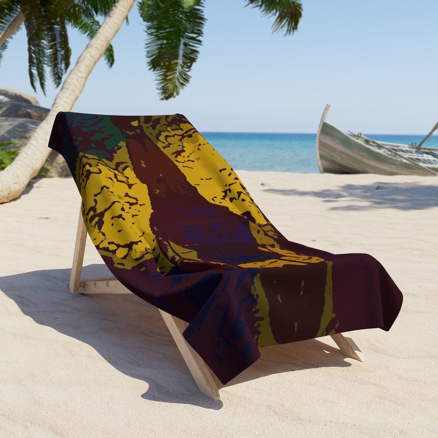 Beach Towel ... I'll Walk 'A-Hundred-Miles' In Stilettos ... Original Works ... June 2023. Central Idaho, USA ...