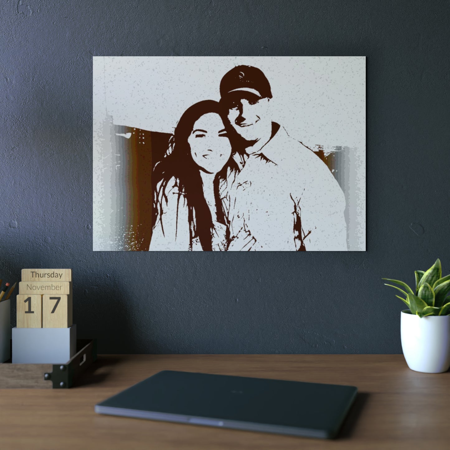 Aluminum Composite Panels ... "The Best Of Friends" ... Original Works ... December 2023 ... Central Idaho, USA.