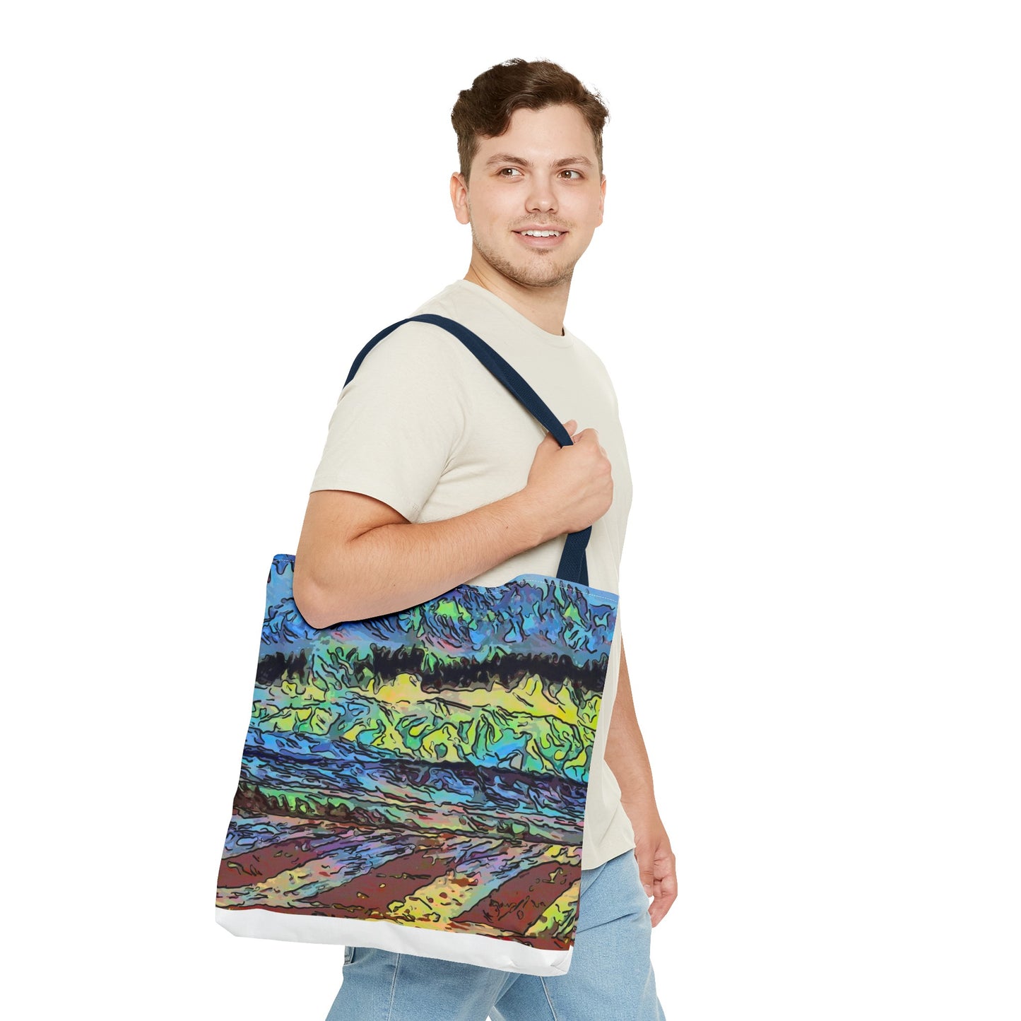 Tote Bag (AOP) ... On-The-Prairie .. "The Storm Is Brewing" ... Central Idaho: November 2023 ... Original Works ...