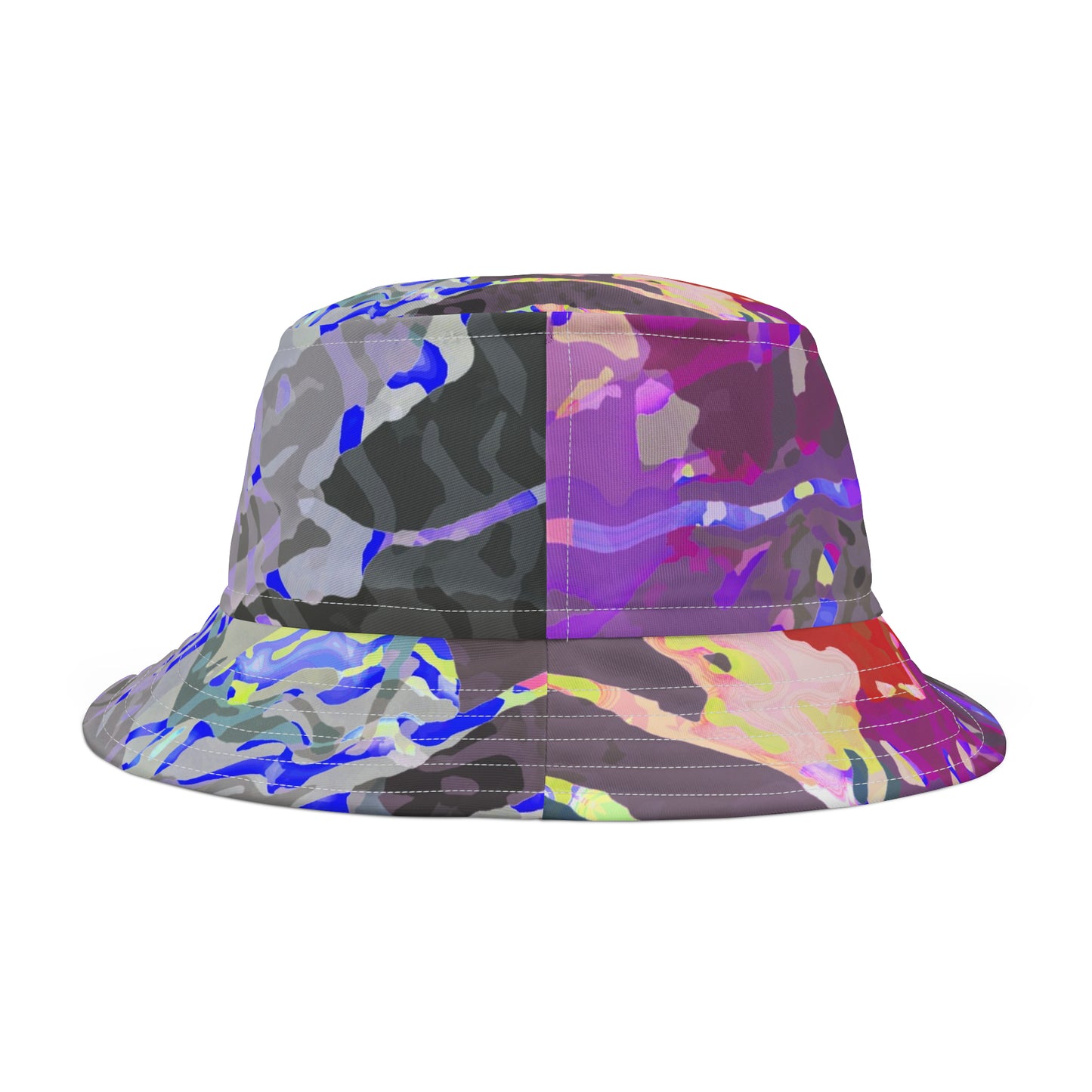 Bucket Hat (AOP) ... My Summerr Hat ... 'What Type Of Hat?" ... "My Be Happy All-The-Time Hat!" ... Original Works ...