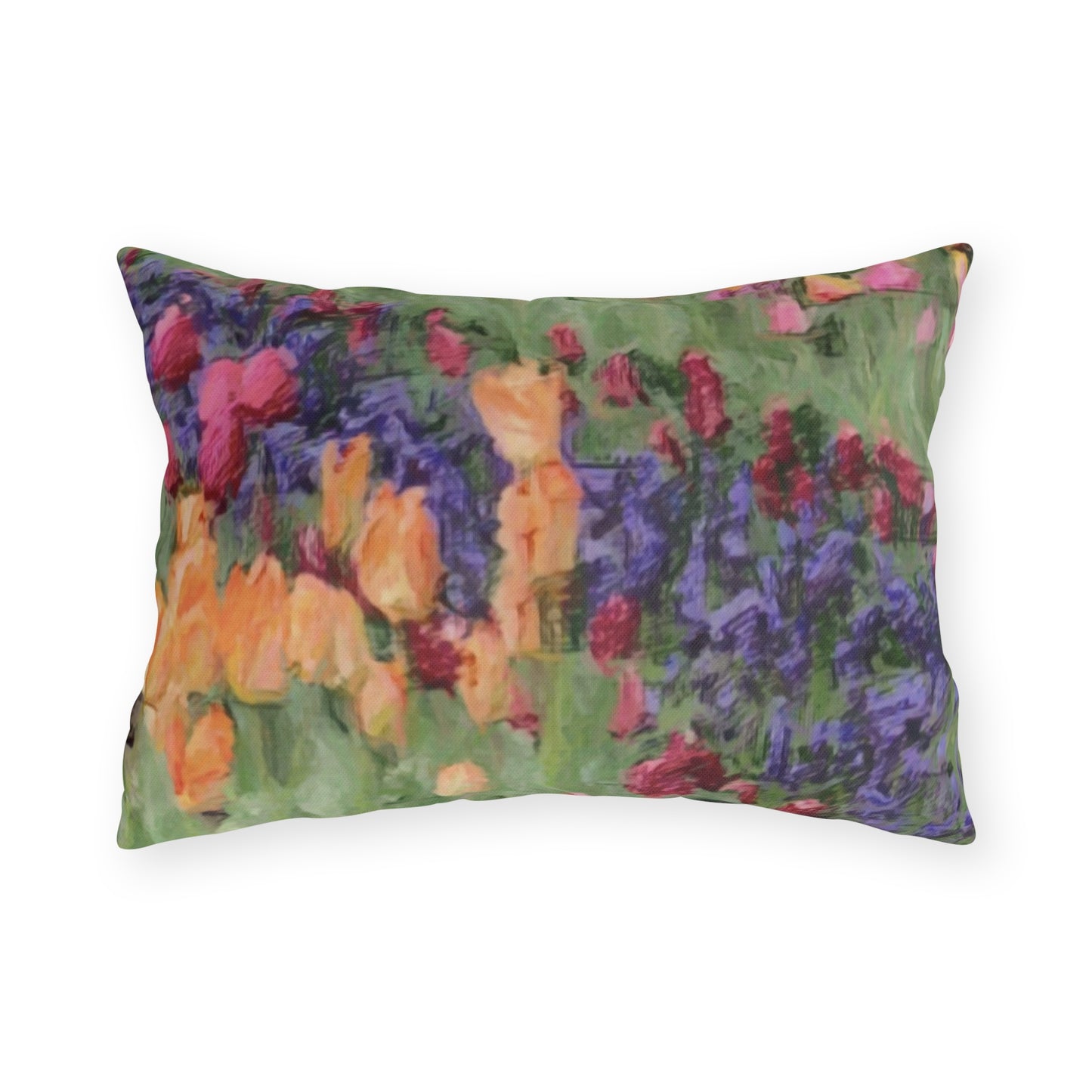 Outdoor Pillows ... Skagit Valley Tulips ... Skagit Valley, Washington ... Family Archives ... Original Works ... Circa 1980's ...