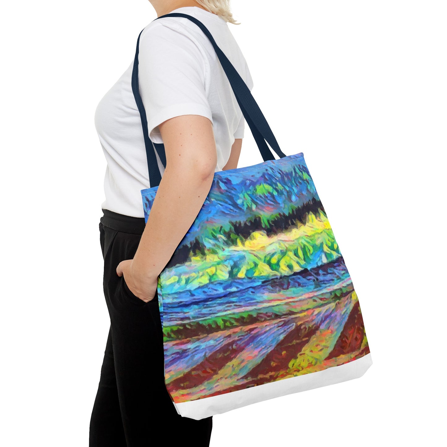 Tote Bag (AOP) ... On-The-Prairie .. "The Storm Is Brewing" ... Central Idaho: November 2023 ... Original Works ...