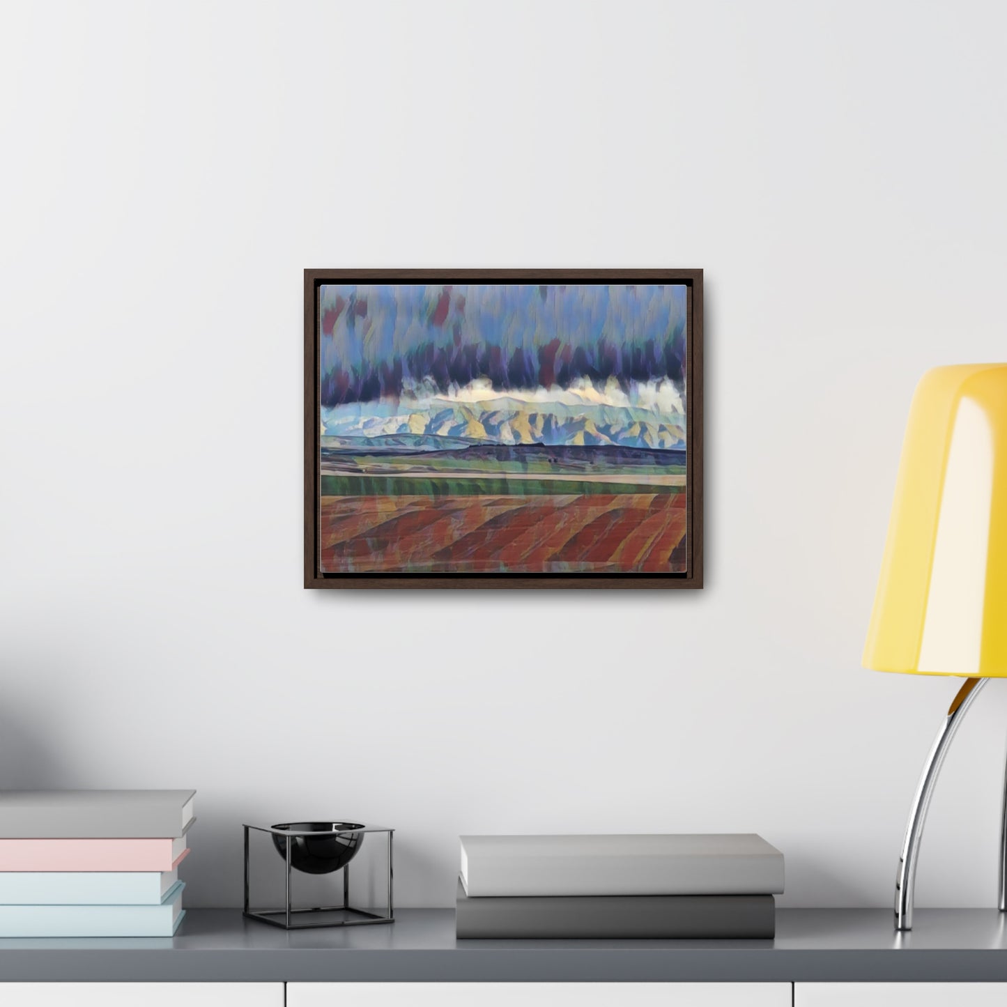 Gallery Canvas Wraps, Horizontal Frame ... On-The-Prairie .. "The Storm Is Brewing" ... Central Idaho: November 2023 ... Original Works ...
