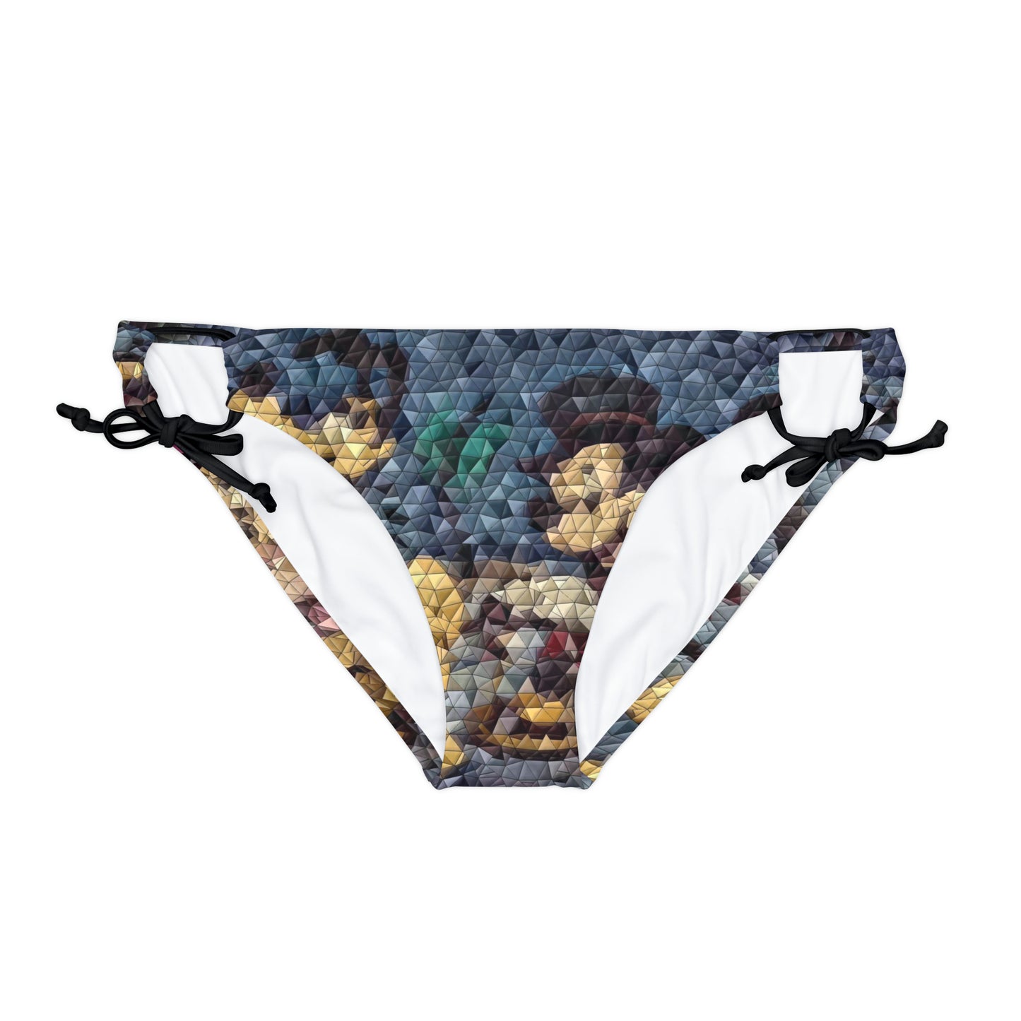 Loop Tie Side Bikini Bottom (AOP) .... Mickey_N_Minnie Mouse & Pluto ... "A Winter Sleigh Ride" ... Original Works. Winter 2023 ...