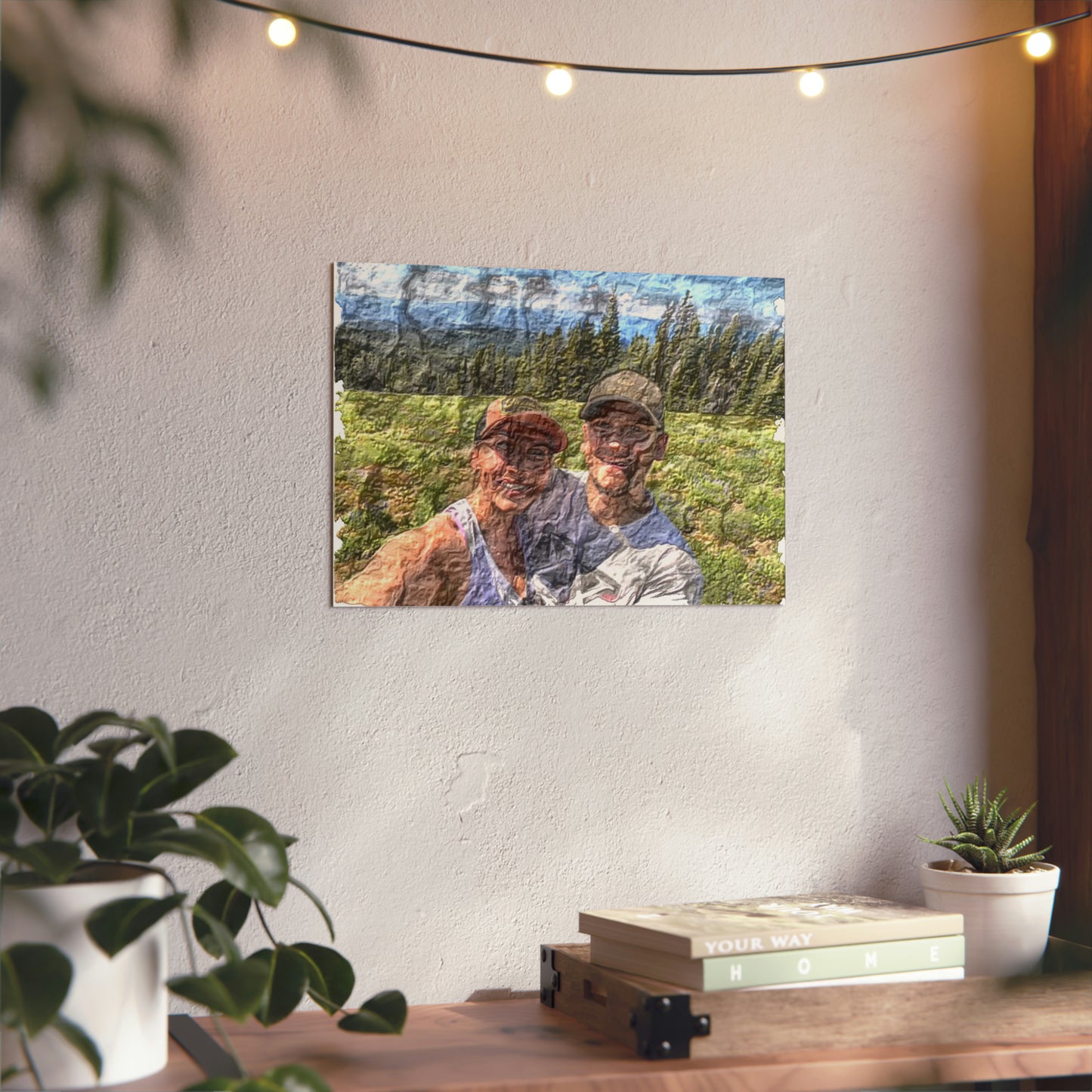 Aluminum Composite Panels ... "The Best Of Friends" ... Original Works ... December 2023 ... Central Idaho, USA.