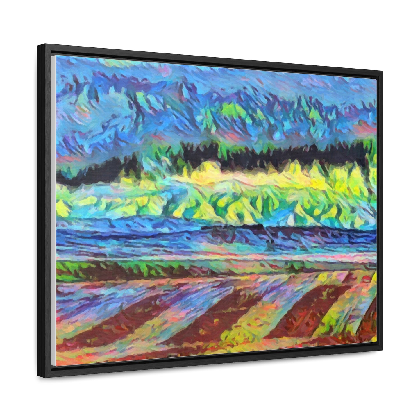 Gallery Canvas Wraps, Horizontal Frame ... On-The-Prairie .. "The Storm Is Brewing" ... Central Idaho: November 2023 ... Original Works ...