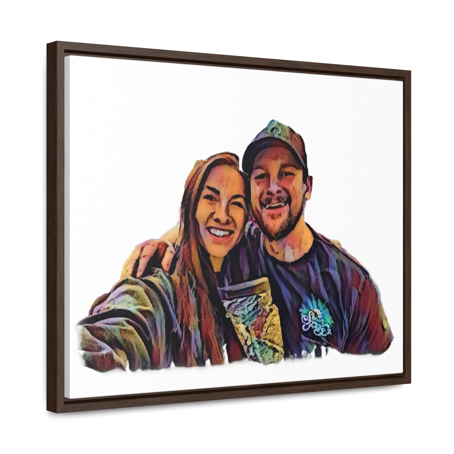 Gallery Canvas Wraps, Horizontal Frame ... "The Best Of Friends" ... Original Works ... December 2023 ... Central Idaho, USA.
