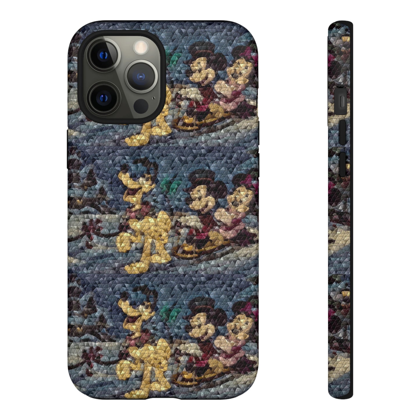 Tough Cases ... Mickey_N_Minnie Mouse & Pluto ... "A Winter Sleigh Ride" ... Original Works. Winter 2023 ...
