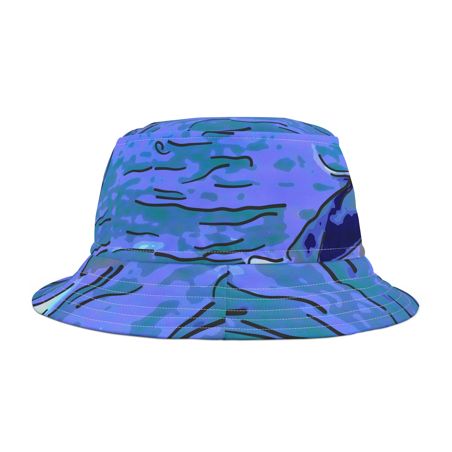 Bucket Hat (AOP) ... "A Jump For Joy" ... Juvenile Humpback Breach ... Maui Humpback Whale Sanctuary, Maui, HI ... Family Archives ... Original Works ...