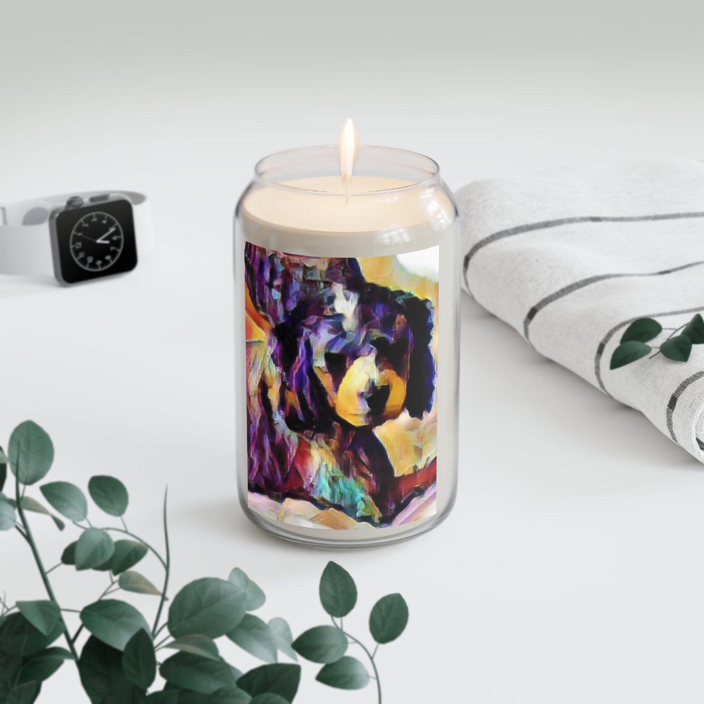 Scented Candle, 13.75oz ... Sadie Johnson_Stenzel ... "Original Works" ... December 2023 ...