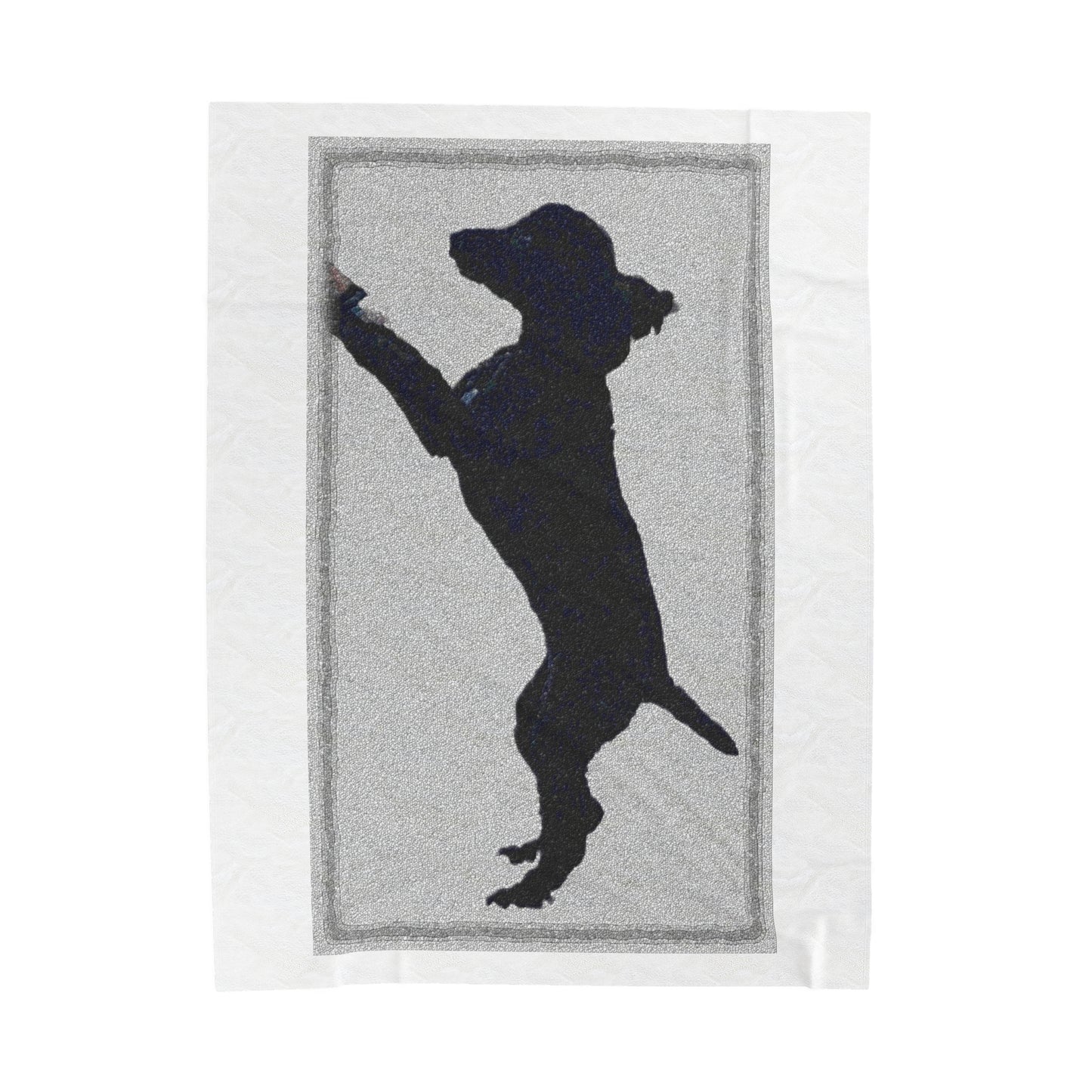 Velveteen Plush Blanket ... Jett Stenzel ... "Having Fun With Dad & Friends" ... Rhett Creek, Idaho ... Spring 2023 ... Original Works ...