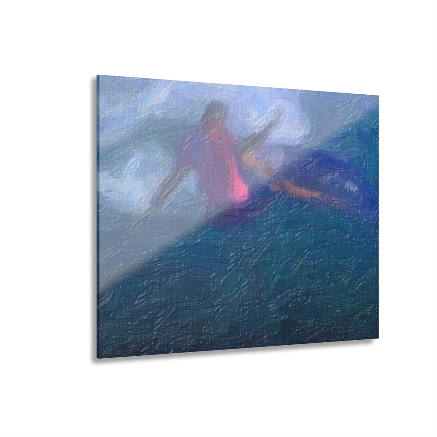 Acrylic Prints (French Cleat Hanging)  ... Paris_2024_Surfing Competition-Tahiti_French-Polynesia .... 'Gabriel Medina World Campion Drops-In' ... Original Works ...