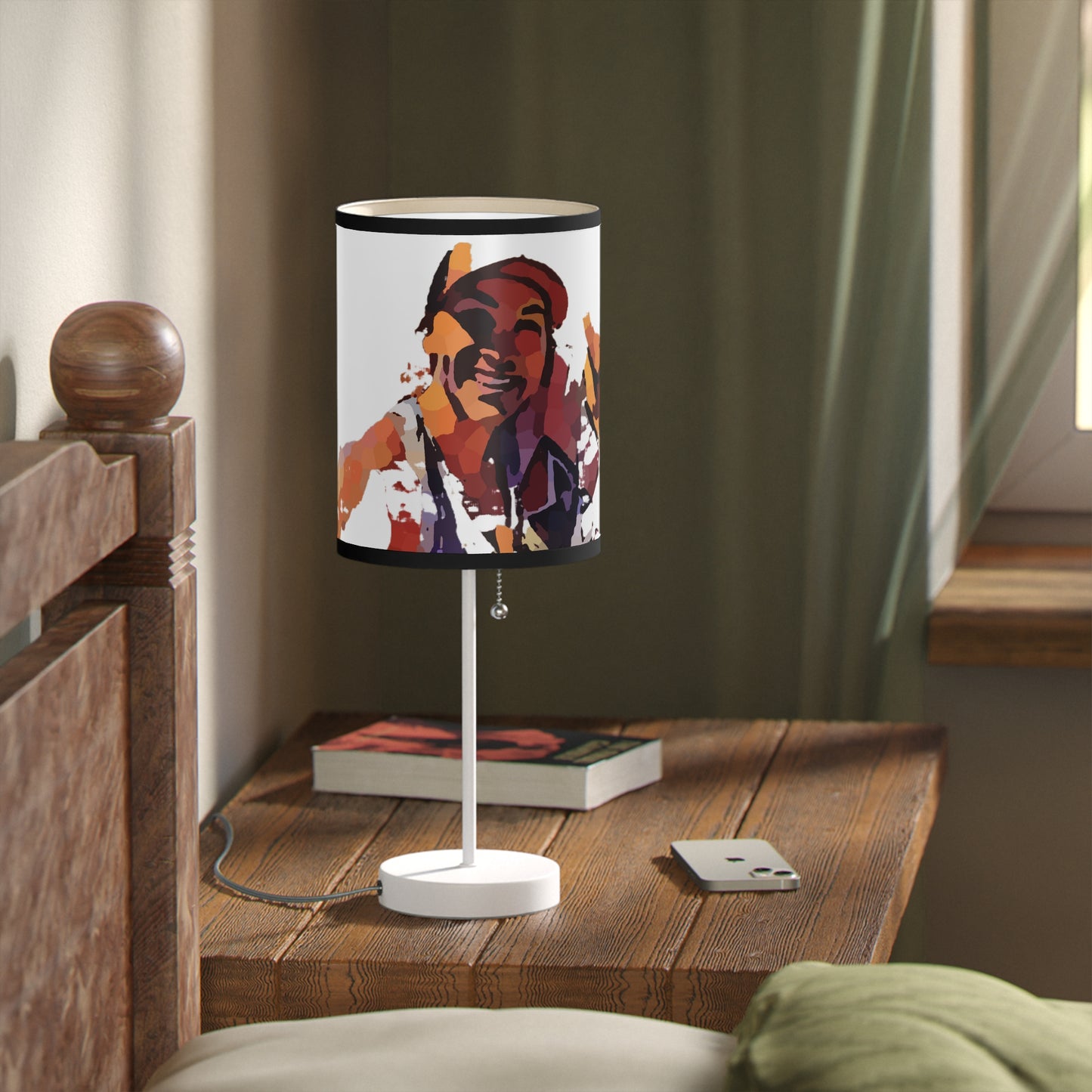 Lamp on a Stand, US|CA plug ... "The Best Of Friends" ... Original Works ... December 2023 ... Central Idaho, USA.