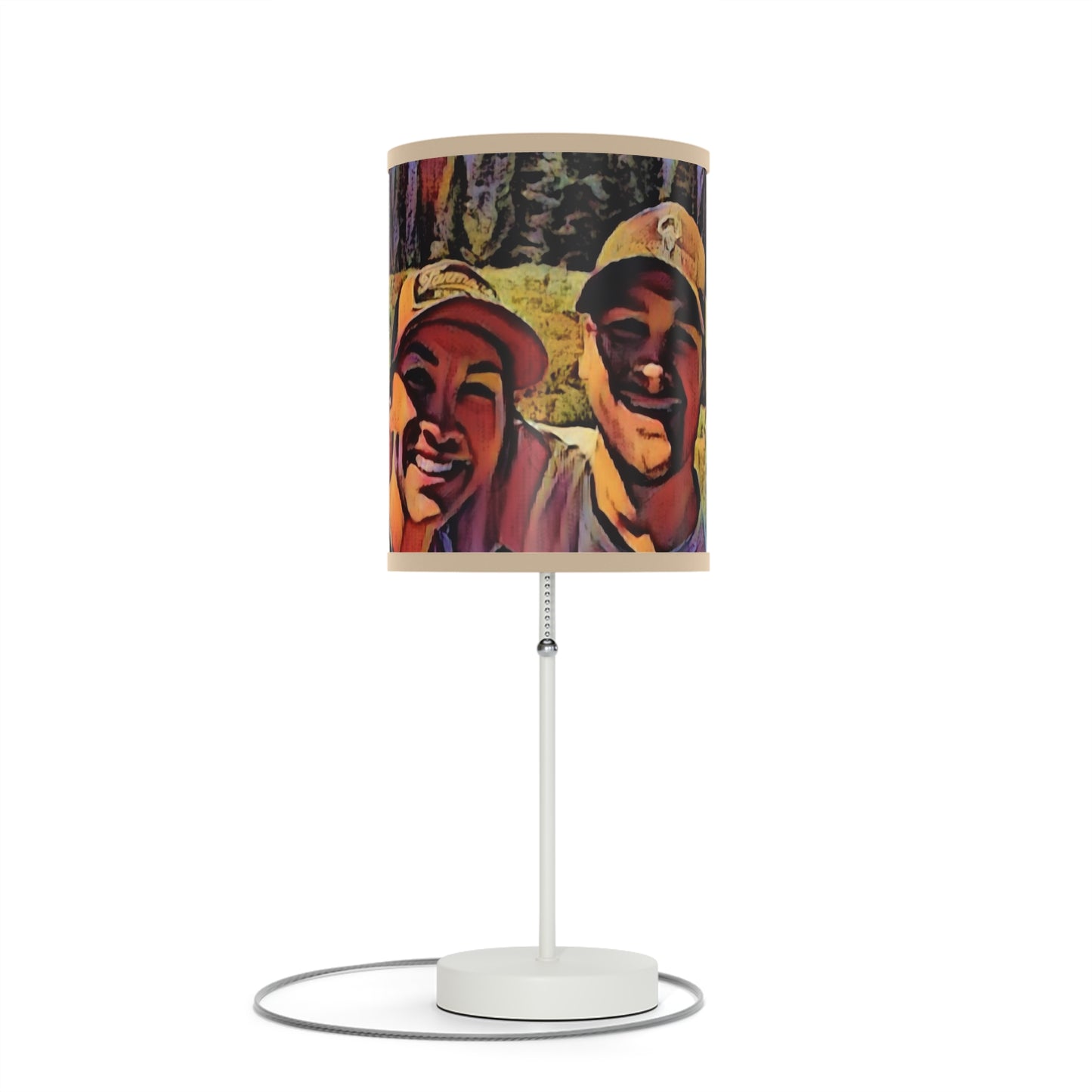 Lamp on a Stand, US|CA plug ... "The Best Of Friends" ... Original Works ... December 2023 ... Central Idaho, USA.