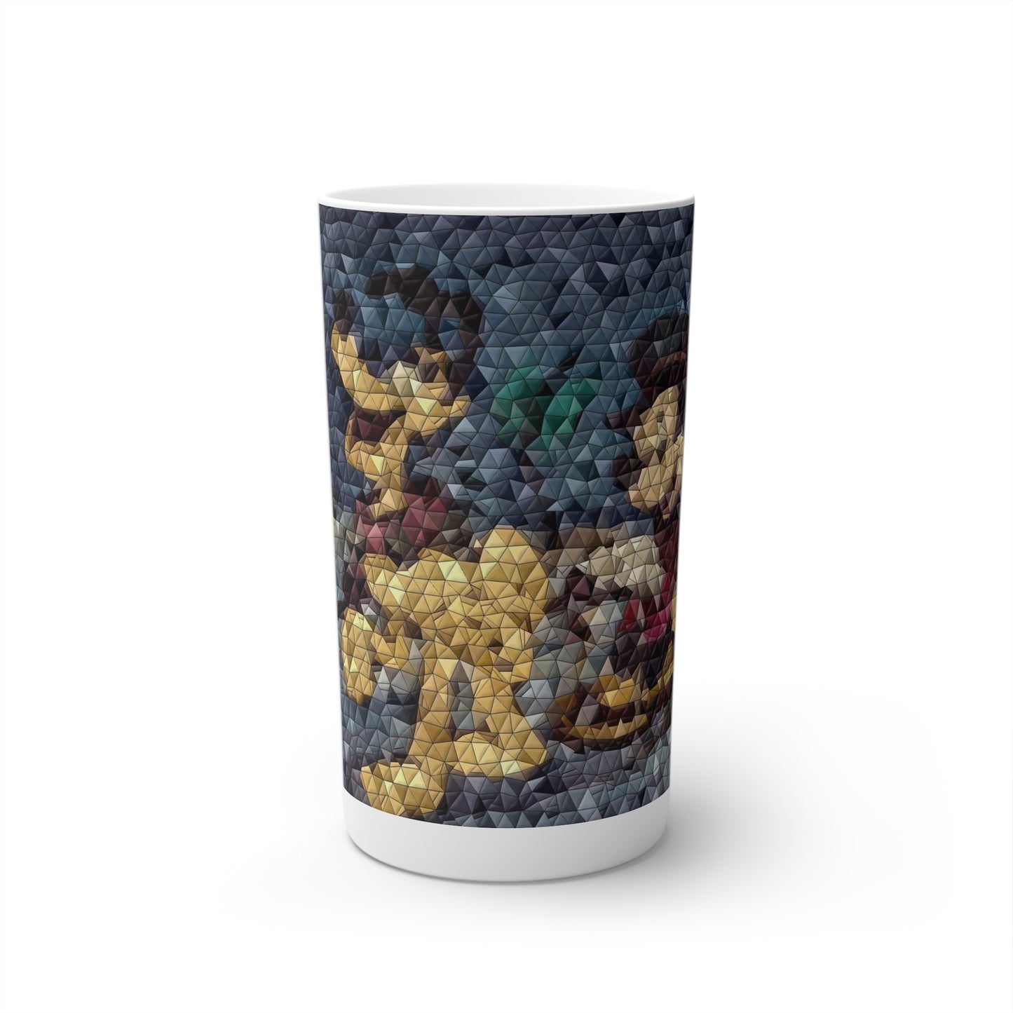 Conical Coffee Mugs (3oz, 8oz, 12oz) ... Mickey_N_Minnie Mouse & Pluto ... "A Winter Sleigh Ride" ... Original Works. Winter 2023 ...