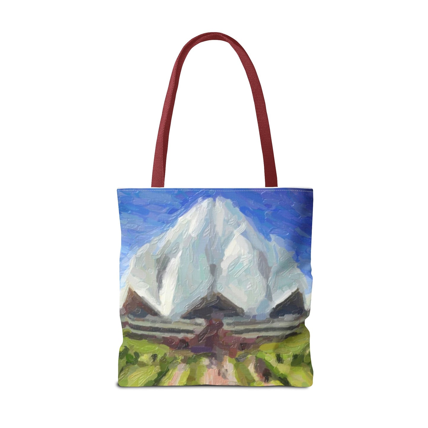 Tote Bag (AOP) ... Bahai'i-House-Of-Worship ... "New Delhi's World-Famous Lotus Temple" ... Original Works ... Delhi, India: Circa 2003-2007 ...