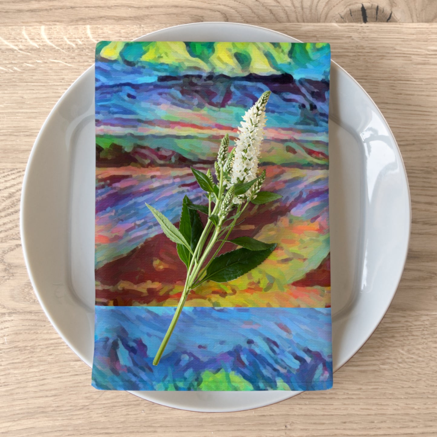 Napkins ... On-The-Prairie .. "The Storm Is Brewing" ... Central Idaho: November 2023 ... Original Works ...
