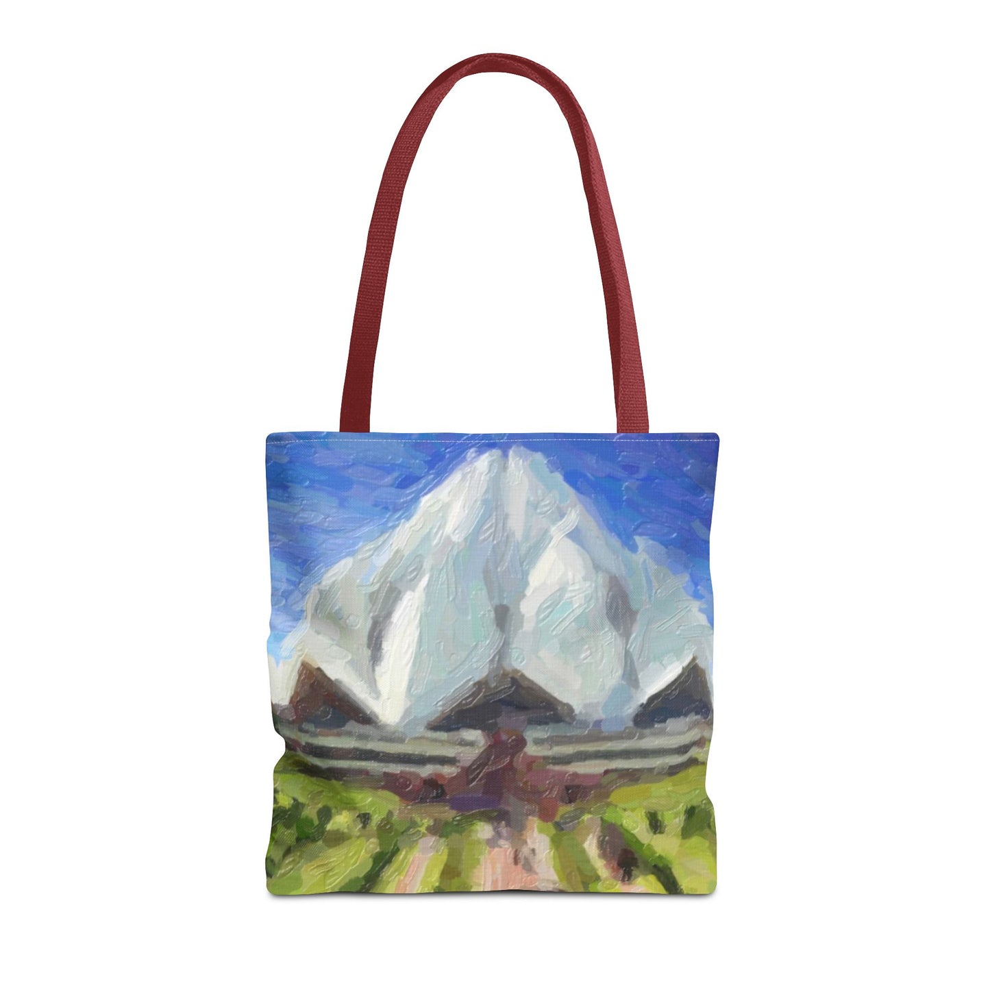Tote Bag (AOP) ... Bahai'i-House-Of-Worship ... "New Delhi's World-Famous Lotus Temple" ... Original Works ... Delhi, India: Circa 2003-2007 ...