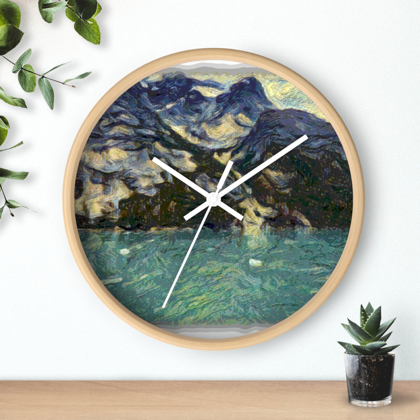 Wall Clock ... Tracy Arm Fjord ... South Of Skagway, Alaska ... Summer: June 2024 ... Original Works ...