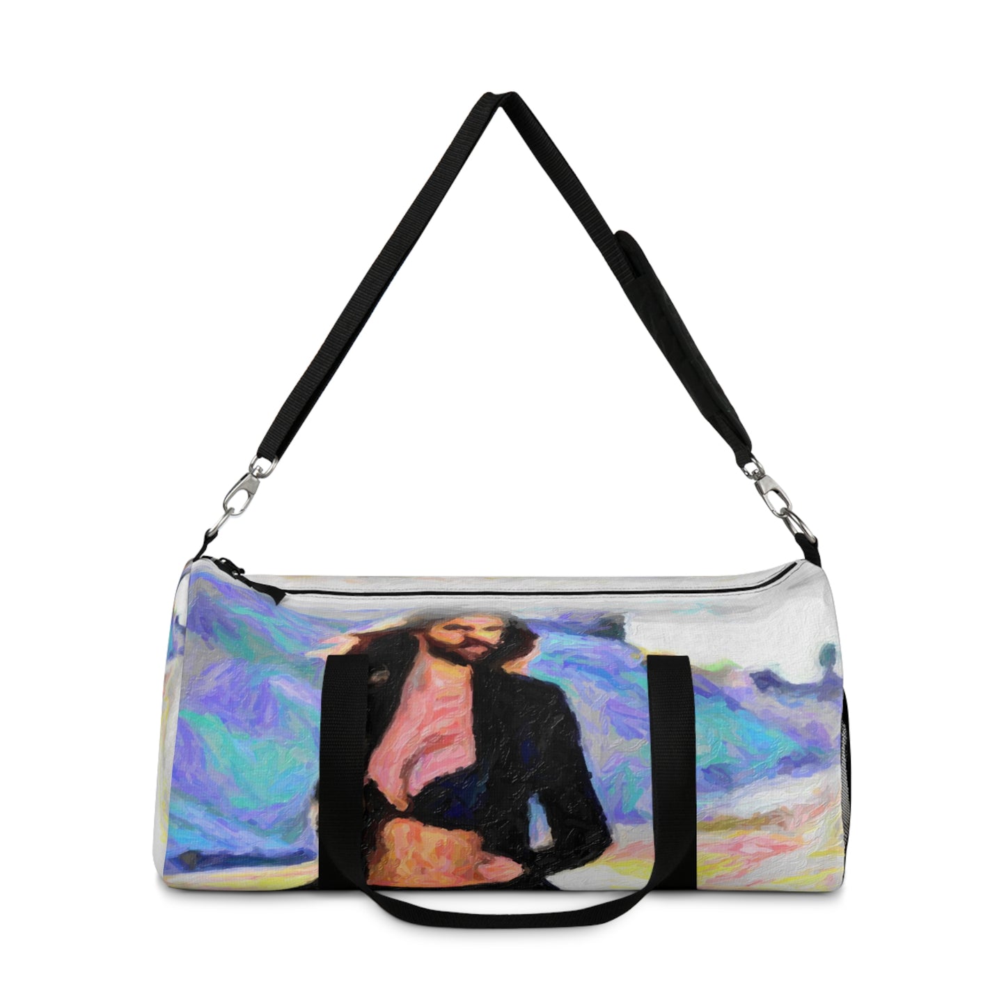 Duffel Bag ... The Low Spark of High_HEELED_Boys ... 'Garterbelt & Bra Inclusive!' ... Original Works ...