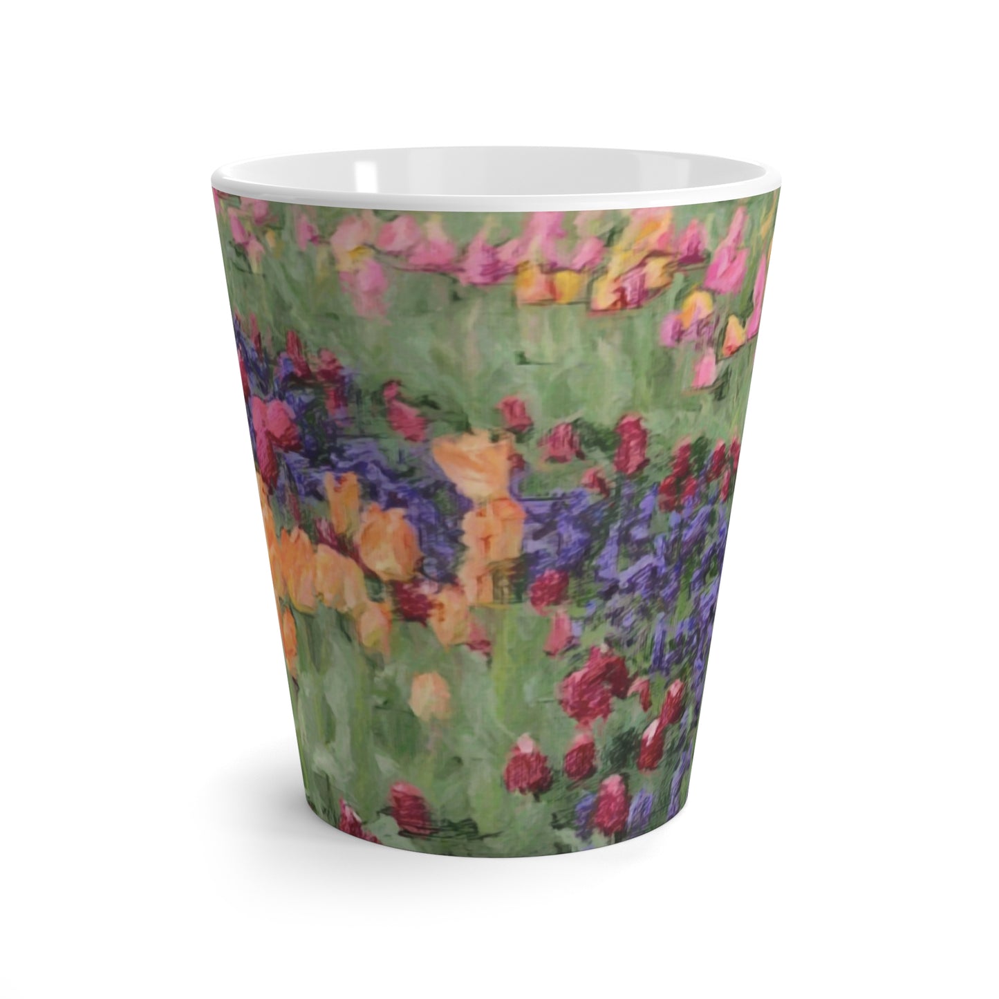 Latte Mug ... Skagit Valley Tulips ... Skagit Valley, Washington ... Family Archives ... Original Works ... Circa 1980's ...