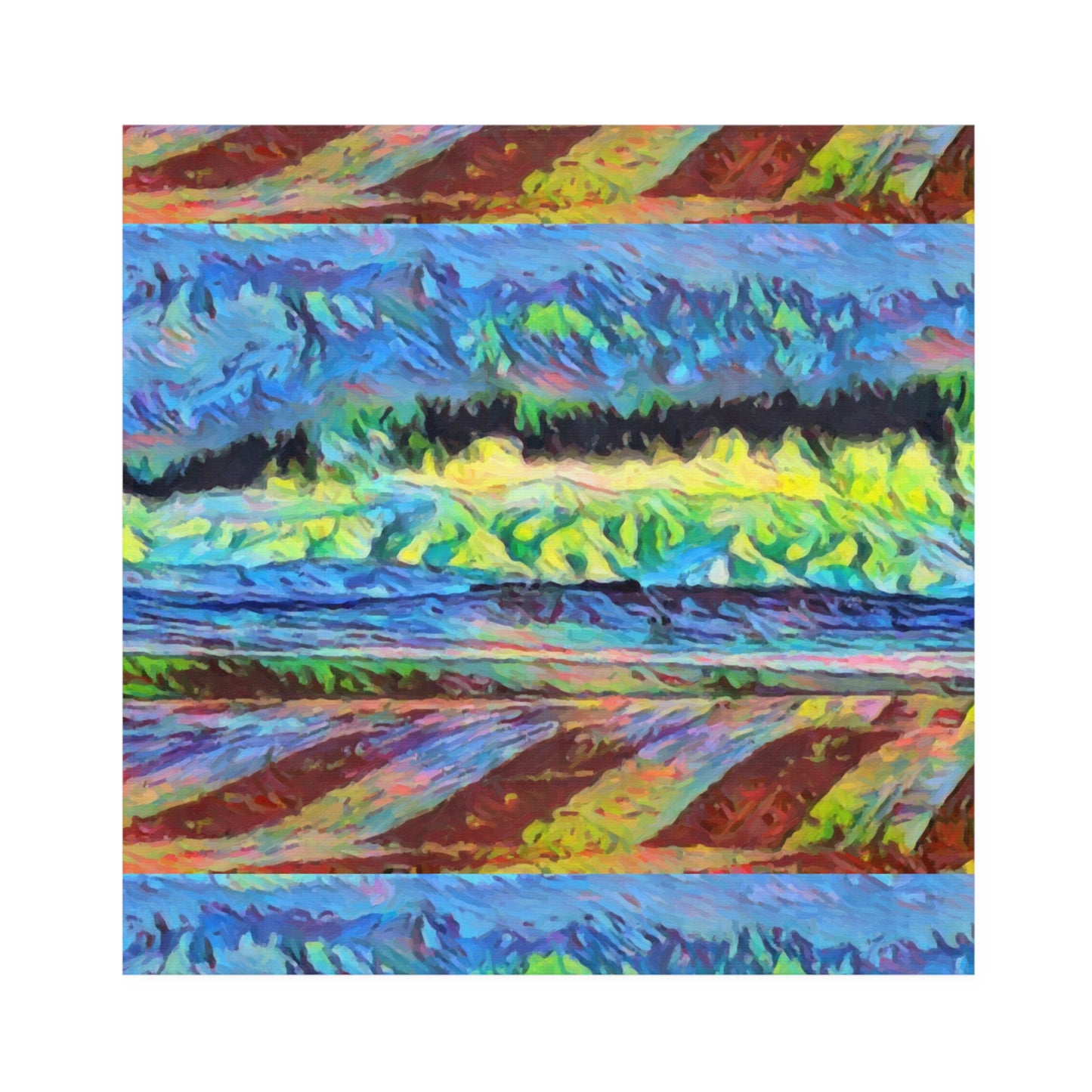 Napkins ... On-The-Prairie .. "The Storm Is Brewing" ... Central Idaho: November 2023 ... Original Works ...