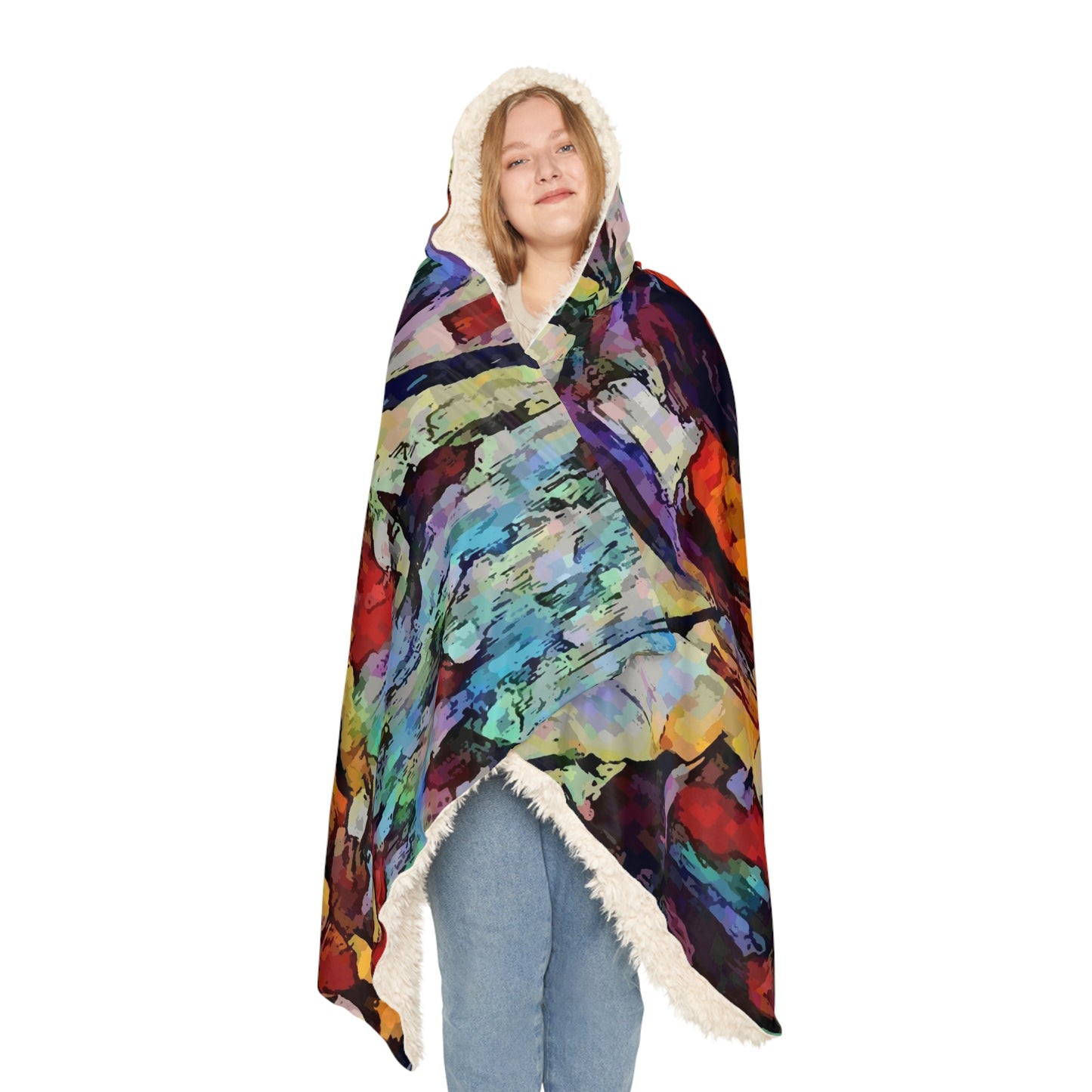 Snuggle Blanket ... "You Know This Space Is Getting Hot" .... Johnny-Slayer-Mayer 'Axeing-It' ... Dead & Company... Summer 2023 ... Original Works ...