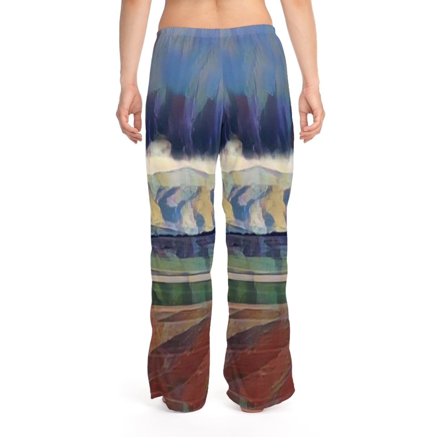 Women's Pajama Pants (AOP) ... On-The-Prairie .. "The Storm Is Brewing" ... Central Idaho: November 2023 ... Original Works ...