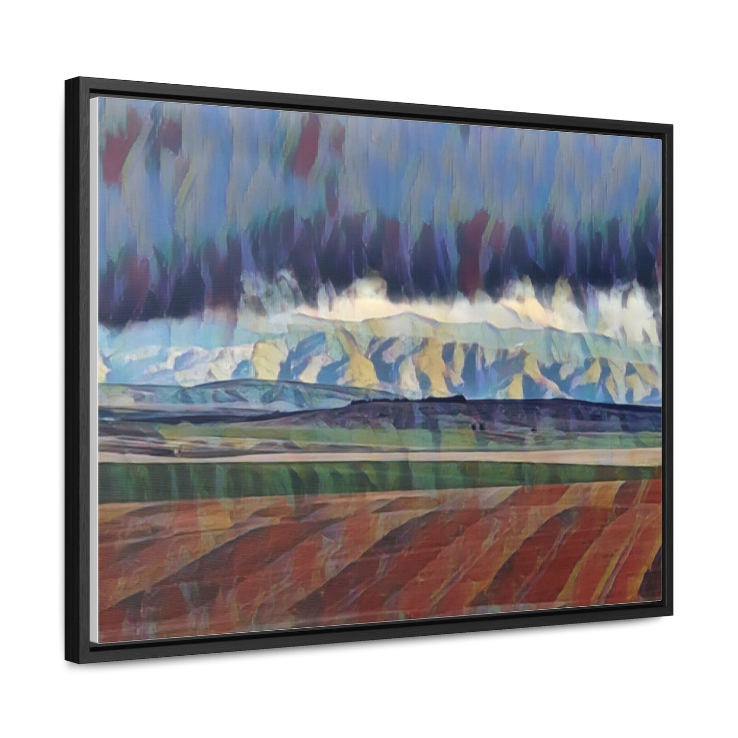 Gallery Canvas Wraps, Horizontal Frame ... On-The-Prairie .. "The Storm Is Brewing" ... Central Idaho: November 2023 ... Original Works ...