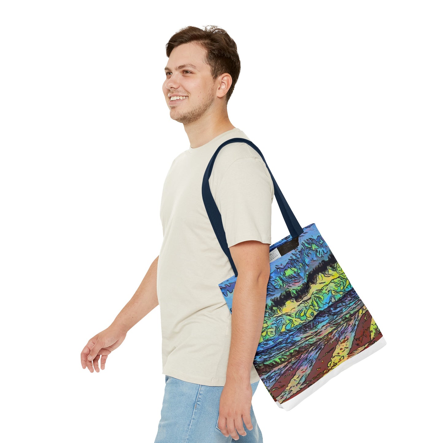 Tote Bag (AOP) ... On-The-Prairie .. "The Storm Is Brewing" ... Central Idaho: November 2023 ... Original Works ...