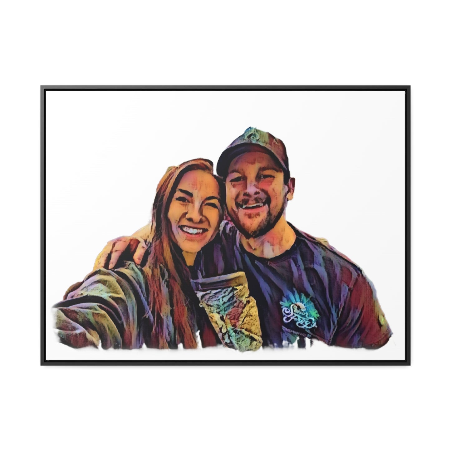 Gallery Canvas Wraps, Horizontal Frame ... "The Best Of Friends" ... Original Works ... December 2023 ... Central Idaho, USA.