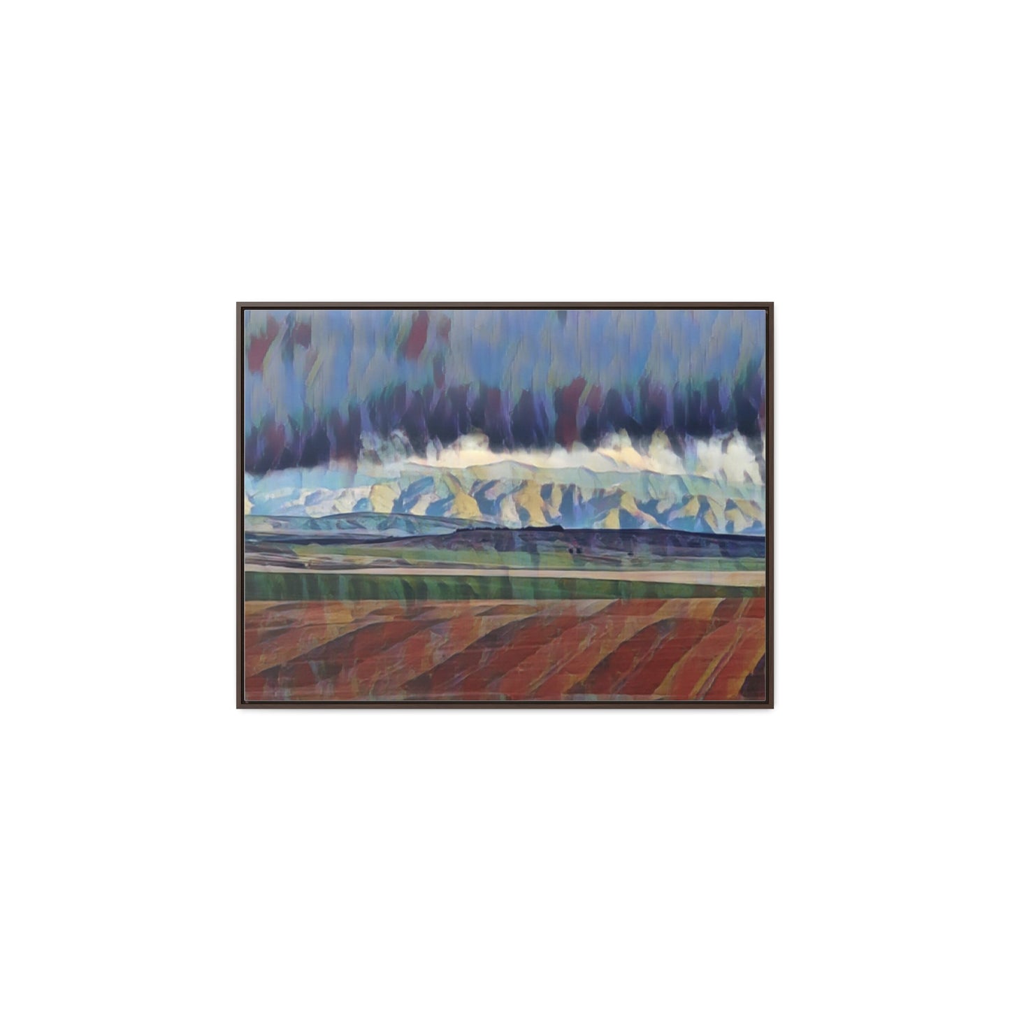 Gallery Canvas Wraps, Horizontal Frame ... On-The-Prairie .. "The Storm Is Brewing" ... Central Idaho: November 2023 ... Original Works ...