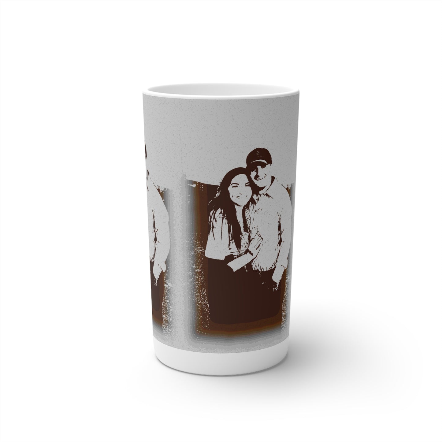 Conical Coffee Mugs (3oz, 8oz, 12oz) ... "The Best Of Friends" ... Original Works ... December 2023 ... Central Idaho, USA.